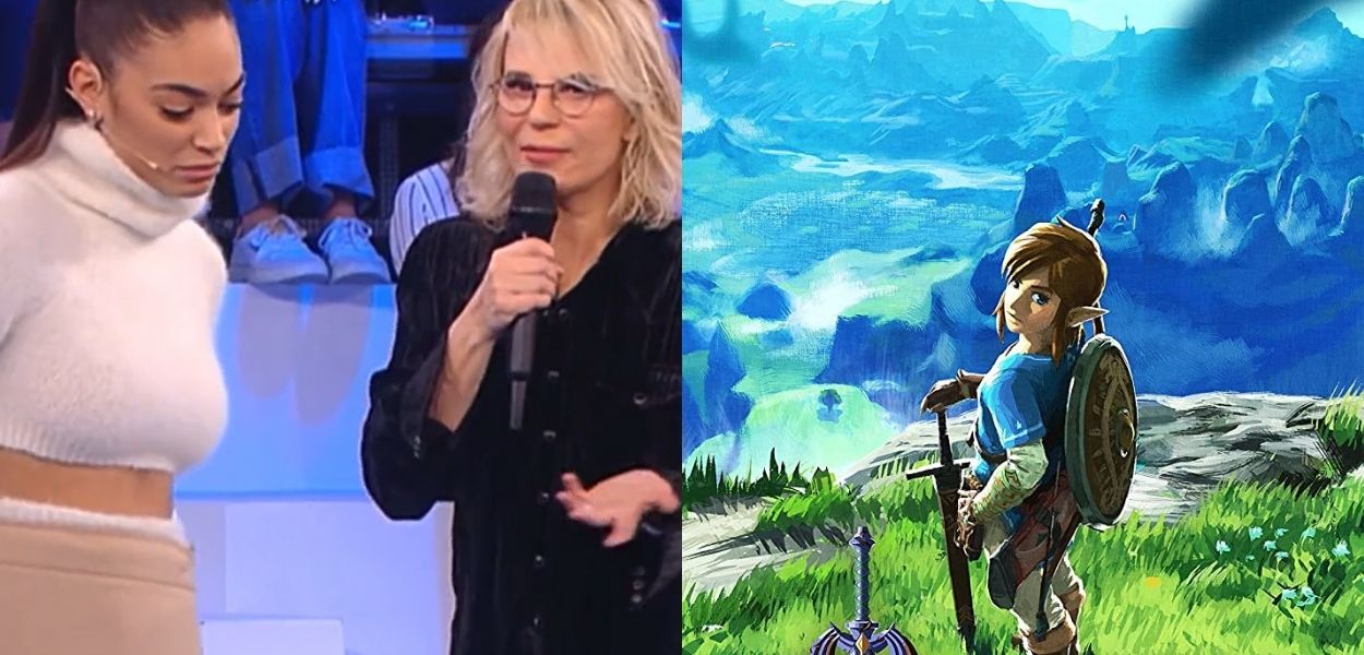 Maria De Filippi ed Elodie parlano dell'arrivo di Zelda: Breath of the Wild 2