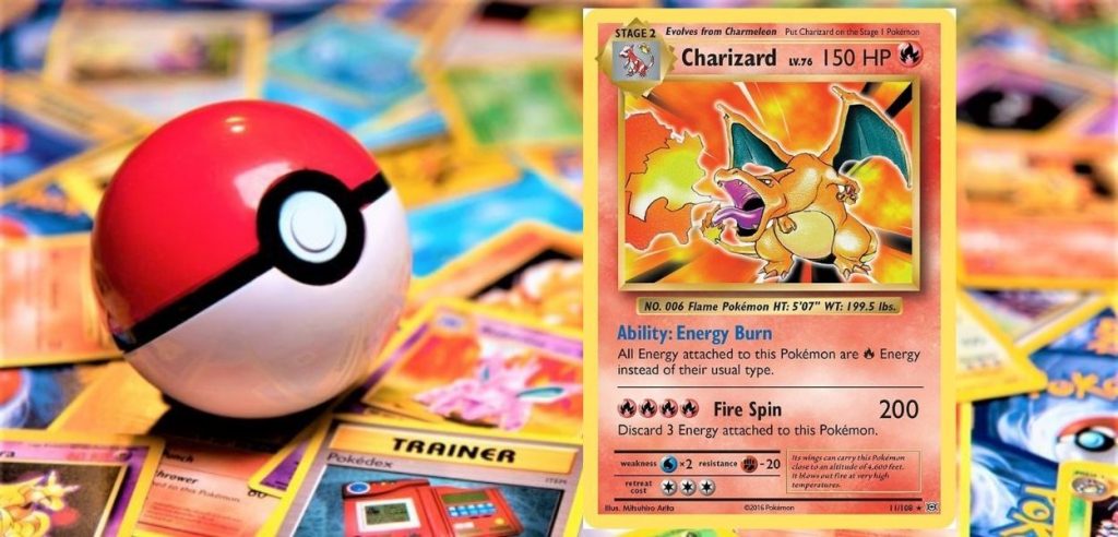 Truffatore acquista carta di Charizard impropriamente.