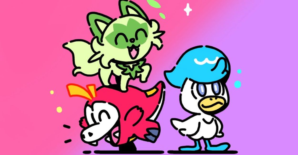 James Turner di Game Freak omaggia i Pokémon iniziali di nona generazione