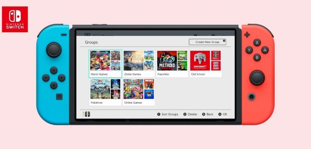 Nuova funzione di Nintendo Switch