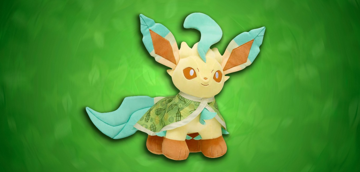 Build-A-Bear presenta il nuovo peluche di Leafeon