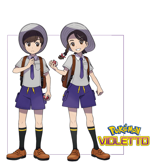 Personaggi Pokémon Violetto
