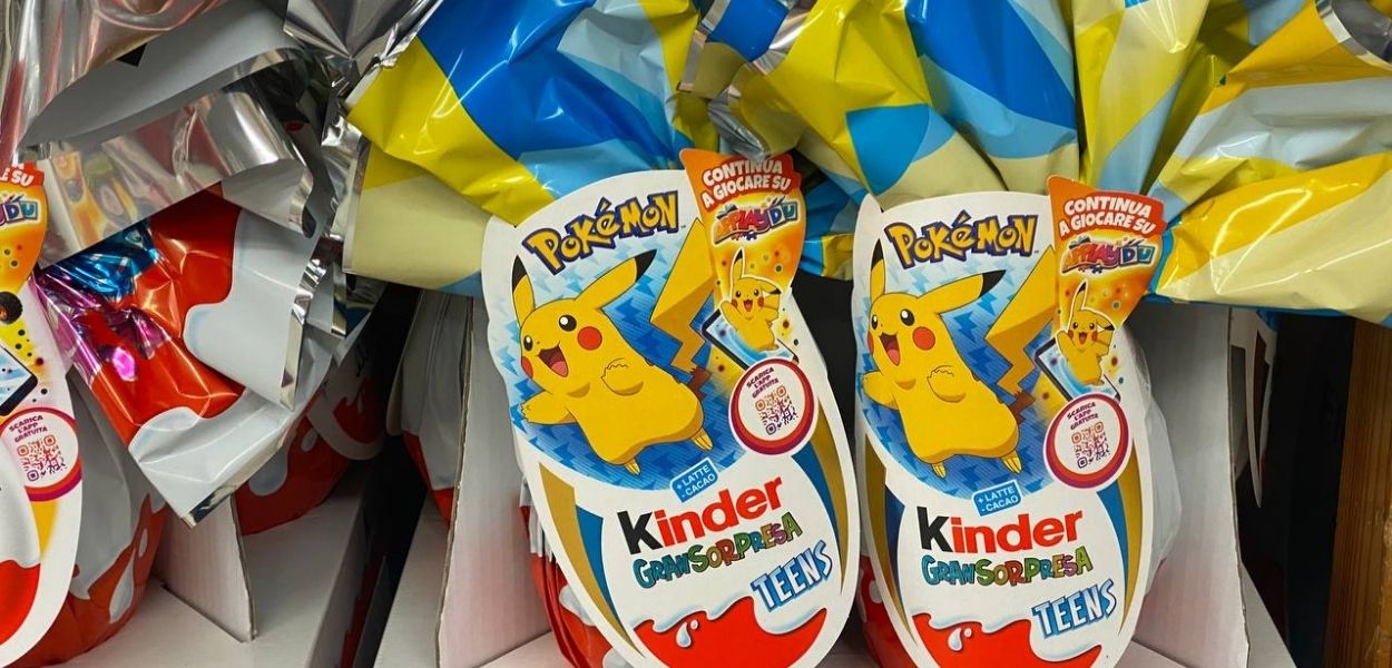 I Pokémon sono arrivati nelle uova di Pasqua Kinder