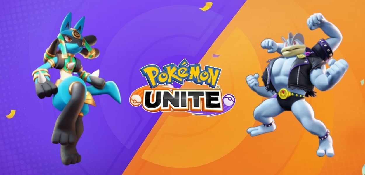 Pokémon Unite: disponibili due nuovi Holoware per Machamp e Lucario