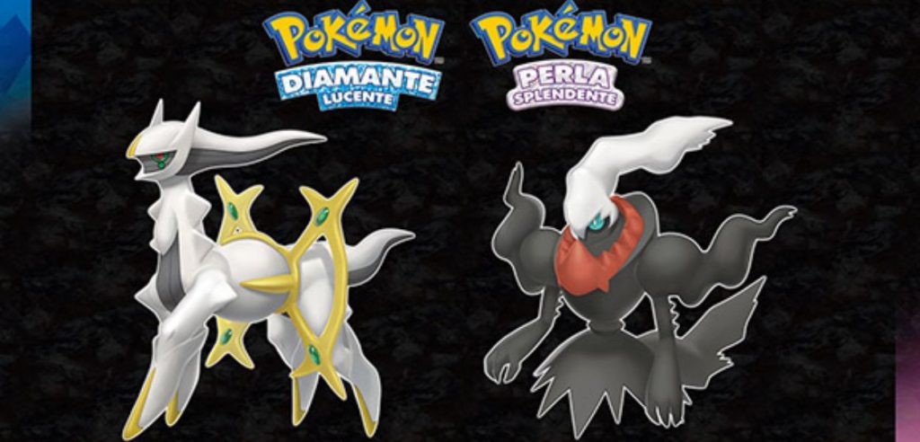 Arceus e Darkrai arrivano su Pokémon Diamante Lucente e Perla Splendente