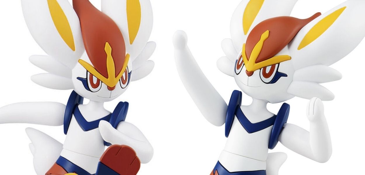 La statuina di Cinderace è pronta ad aggiungersi alla collezione Pokémon PLAMO