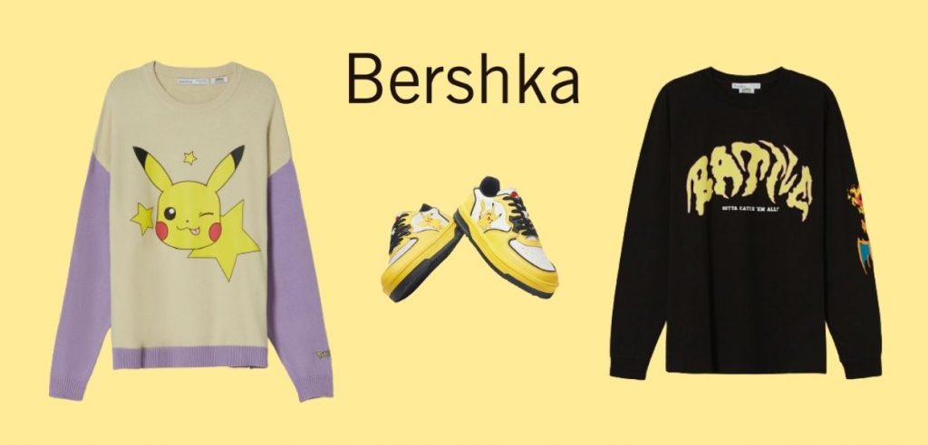 collezione pokémon bershka