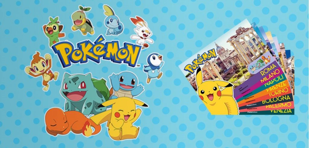 poste italiane francobolli pokémon