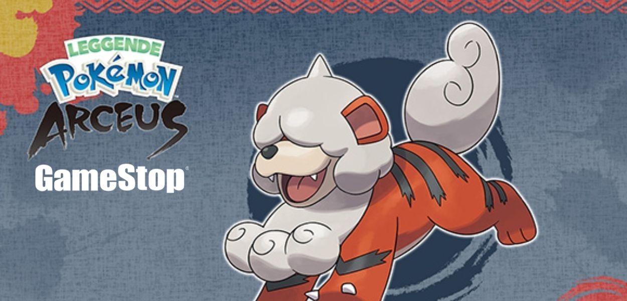 Growlithe di Hisui e 20 Piuma Ball su Leggende Pokémon Arceus: disponibile la distribuzione da GameStop