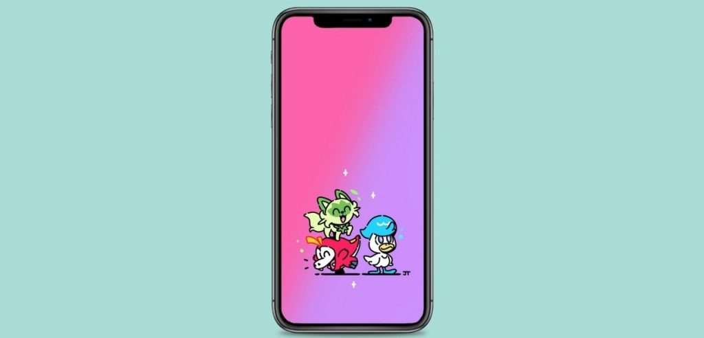 Sprigatito Fuecoco Quaxly smartphone