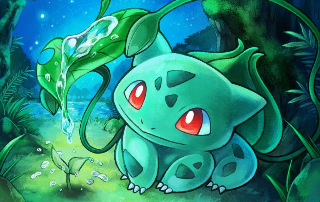 Bulbasaur contest illustrazioni