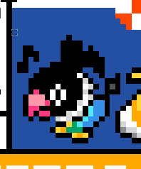 Il Pokémon Chatot nel r/place 2022.