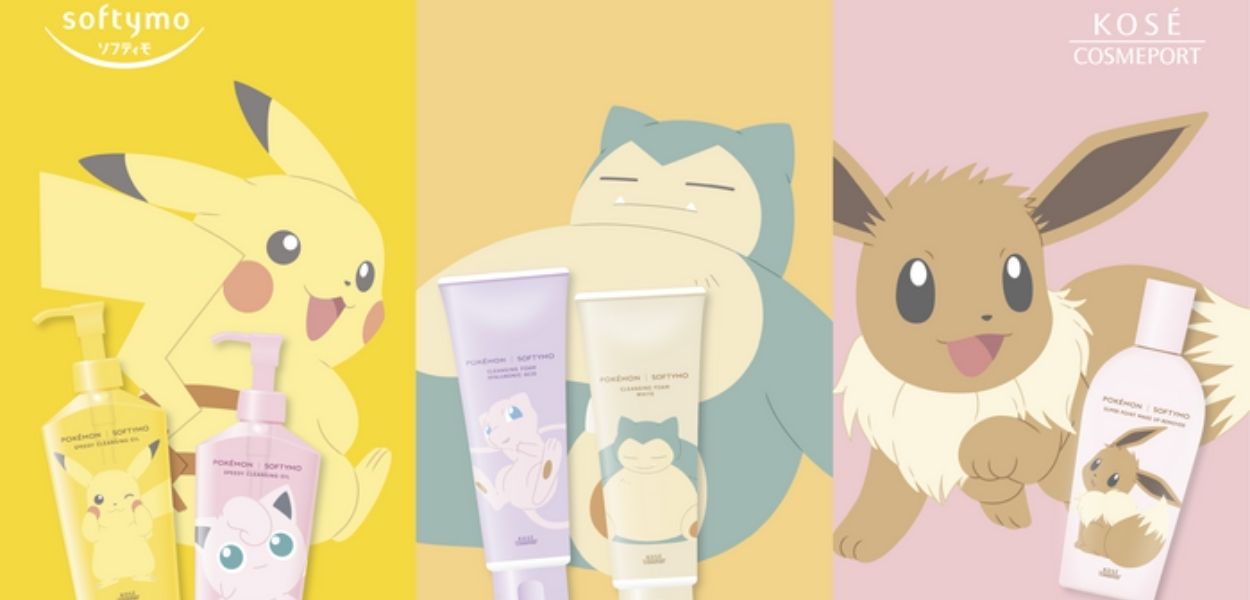 Una nuova linea di cosmetici Pokémon firmata KOSÉ COSMEPORT arriverà in Giappone