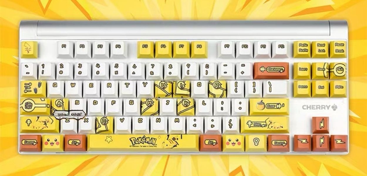 Cherry annuncia cinque stupende tastiere a tema Pokémon