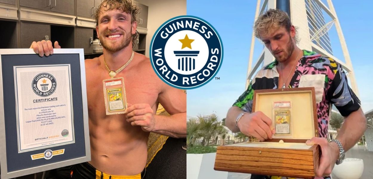 Logan Paul entra nel Guinness dei Primati per l'acquisto più costoso di una carta Pokémon