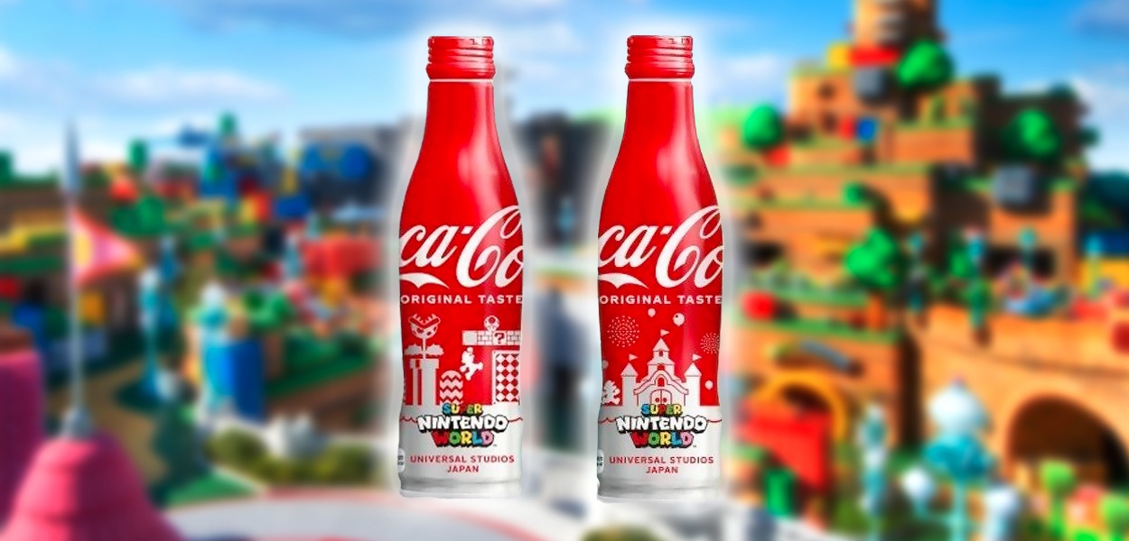 Il Super Nintendo World celebra il suo primo anniversario con una Coca Cola in edizione limitata