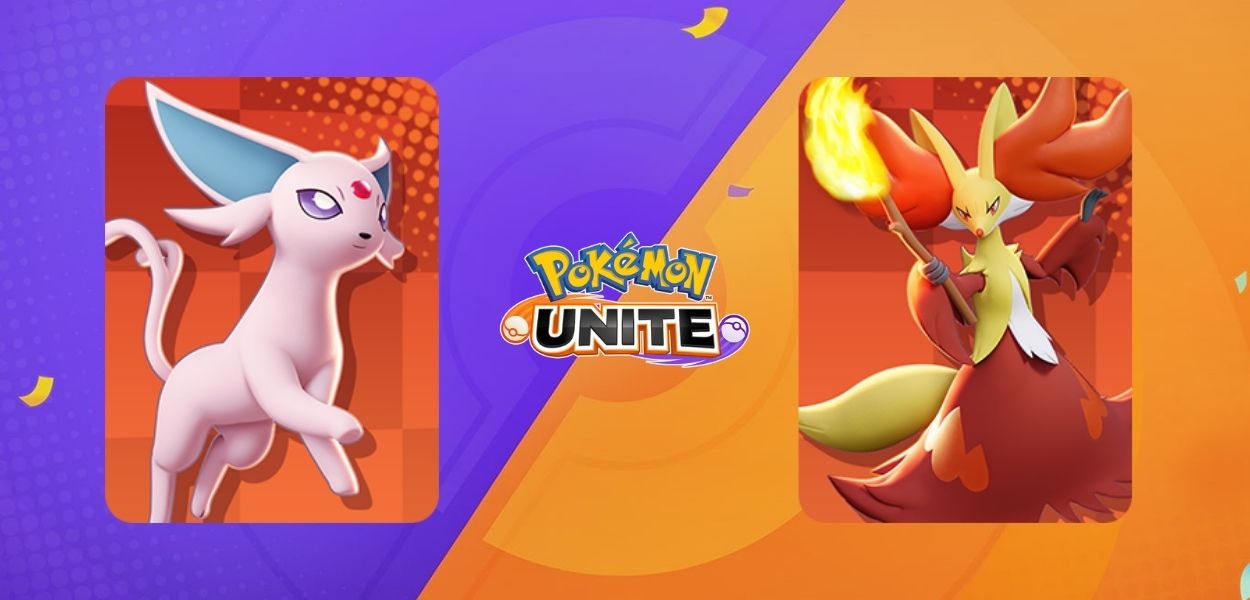 Datamine Pokémon Unite: confermato l'arrivo di Delphox ed Espeon con tanti nuovi Holowear