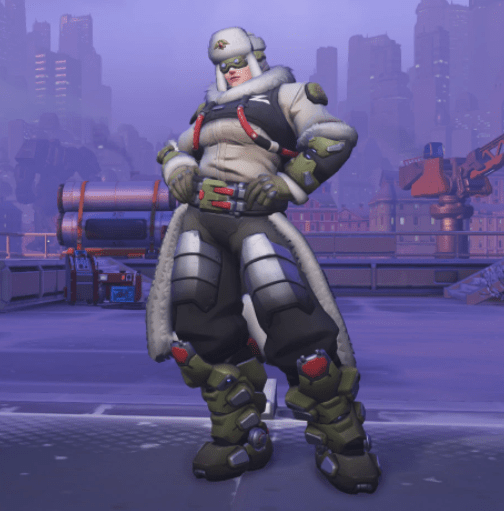 Una delle Skin modificate di Zarya di Overwatch