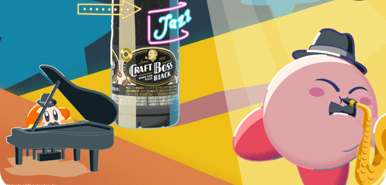 Craft Boss Coffee: Kirby protagonista di nuovi spot pubblicitari