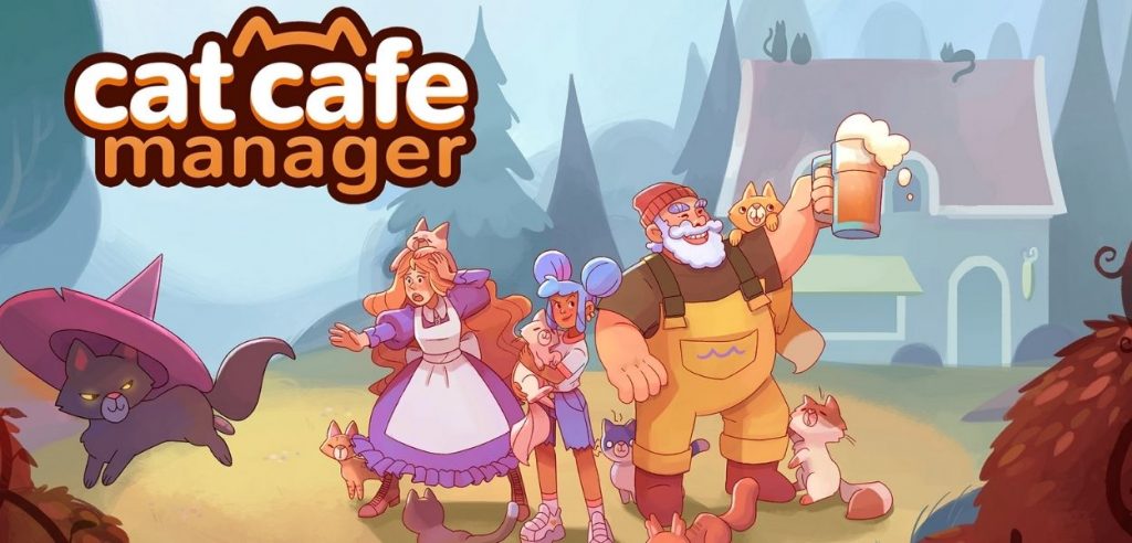 cat cafe manager copertina