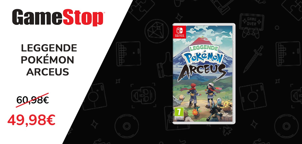 GameStop: Leggende Pokémon Arceus in offerta speciale per pochi giorni
