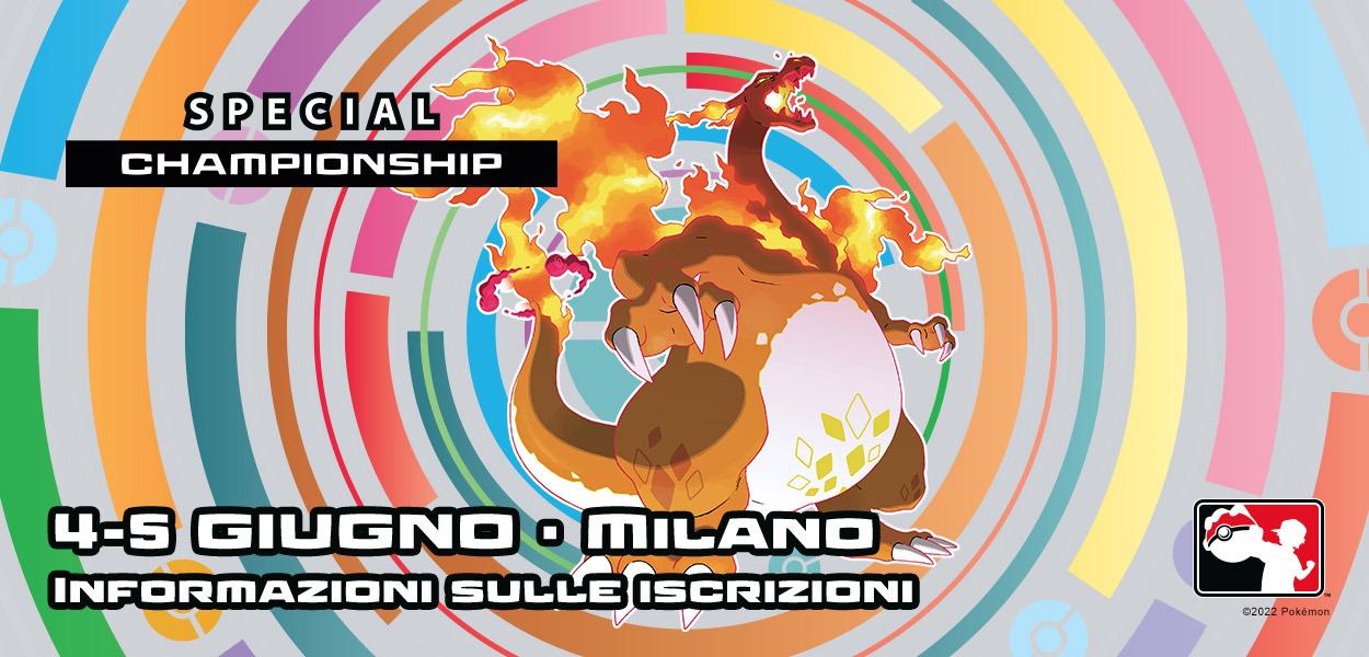 Le iscrizioni al Pokémon Special Championship di Milano stanno per iniziare!
