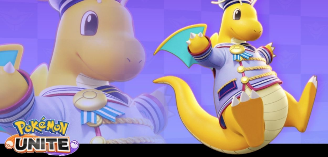 Pokémon Unite, ecco il nuovo Holowear di Dragonite