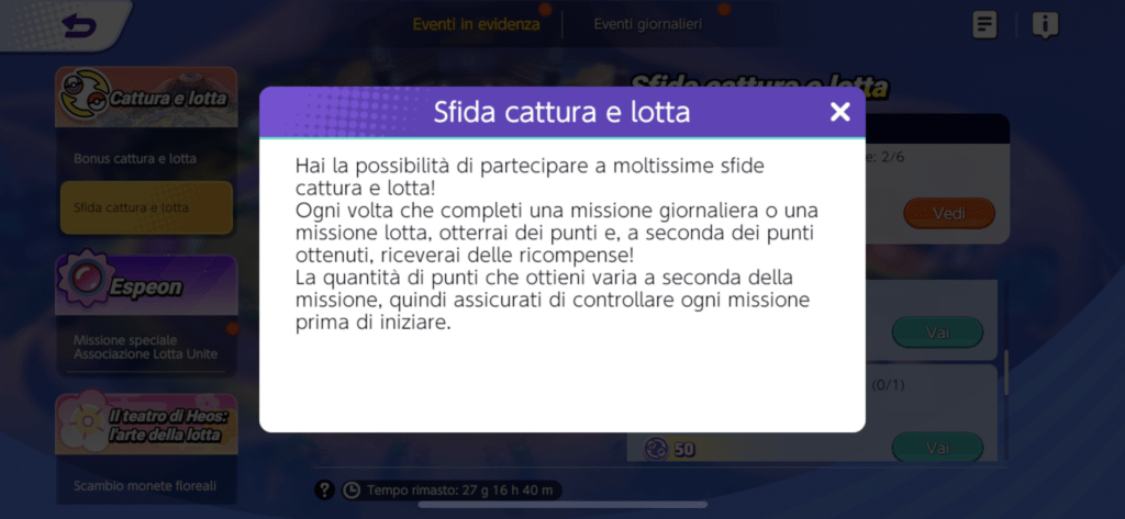 Pokémon Unite Cattura lotta