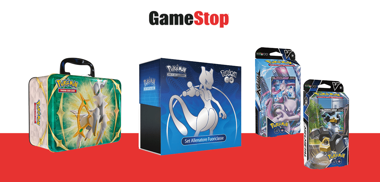 GameStop: tutti i nuovi prodotti delle carte Pokémon