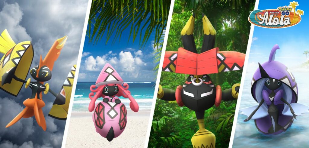 Arrivato l'evento Arrivederci Alola su Pokémon GO