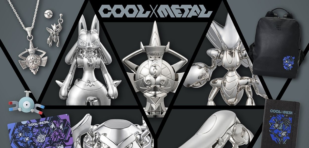 Nuovi prodotti a tema Pokémon di tipo Acciaio nei Pokémon Center giapponesi