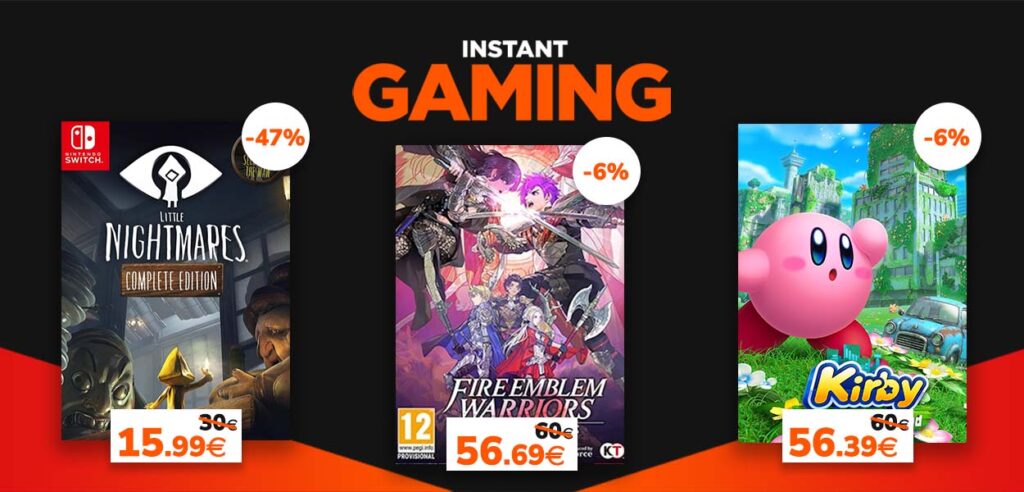 Instant Gaming offerte Nintendo
