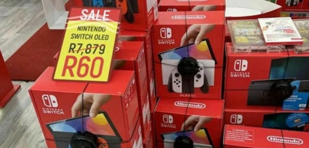 Nintendo Switch Truffa Sudafrica