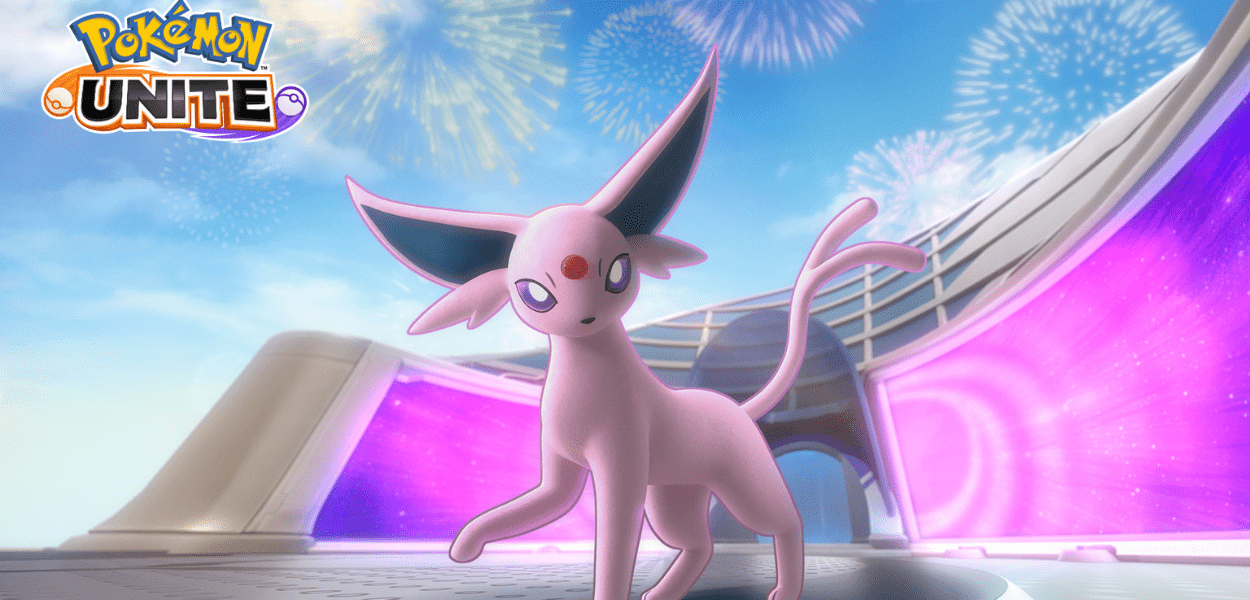 Pokémon Unite annuncia la data di debutto di Espeon come nuova creatura giocabile
