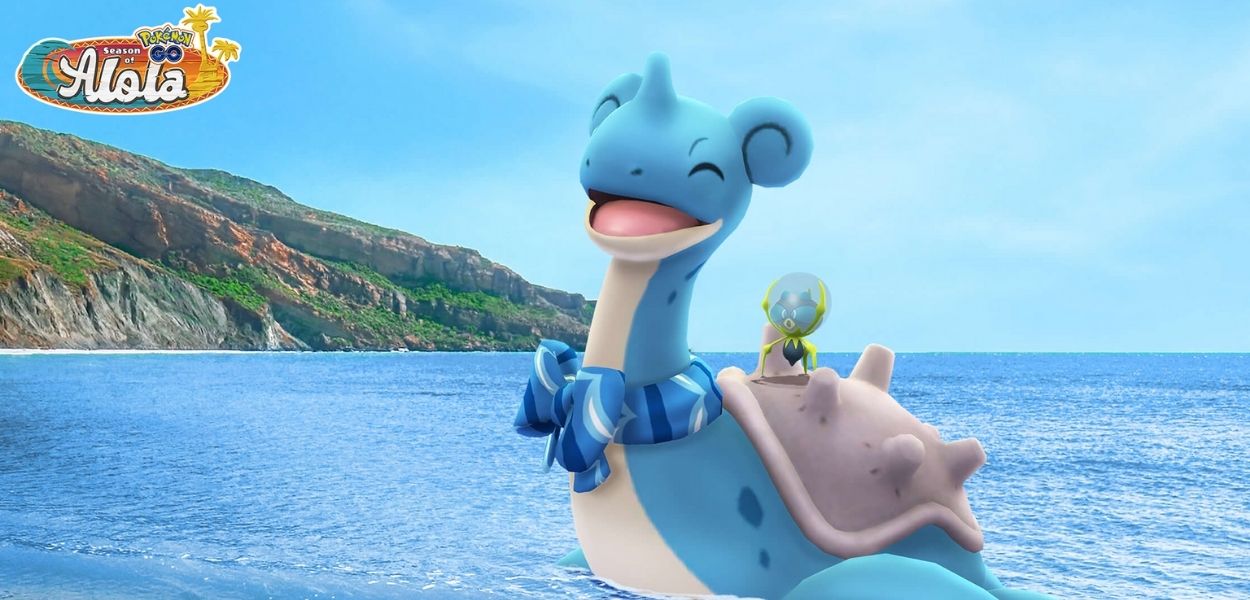 Pokémon GO annuncia il Festival dell'Acqua 2022 con Dewpider, Tapu Fini e un Lapras speciale