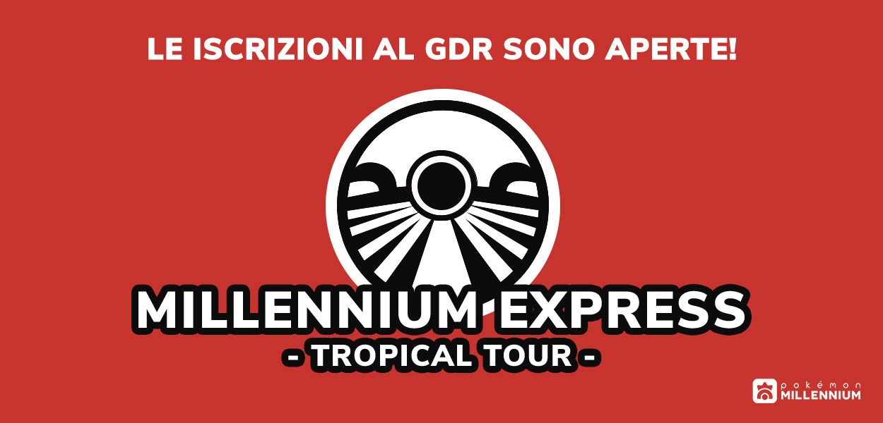 Il nuovo GDR Millennium Express arriva sul Forum di Pokémon Millennium!