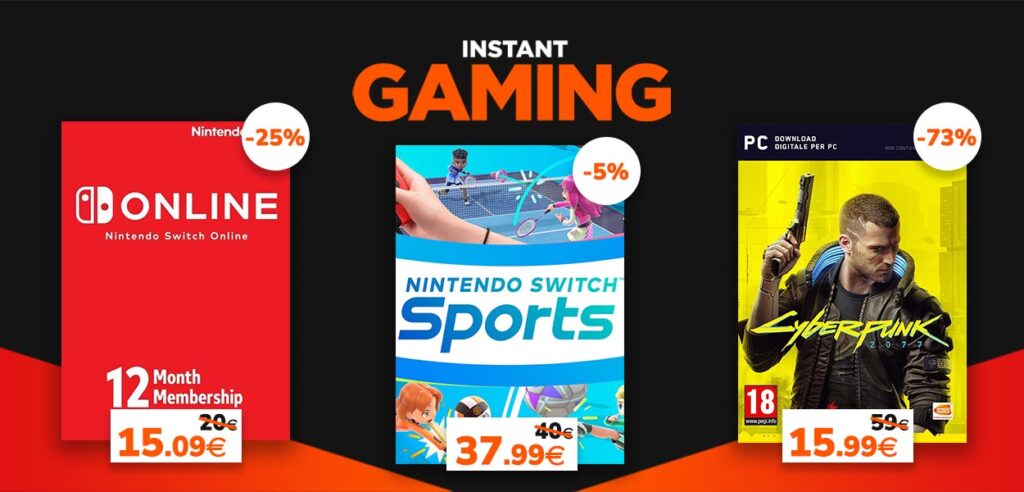 Instant Gaming sconti
