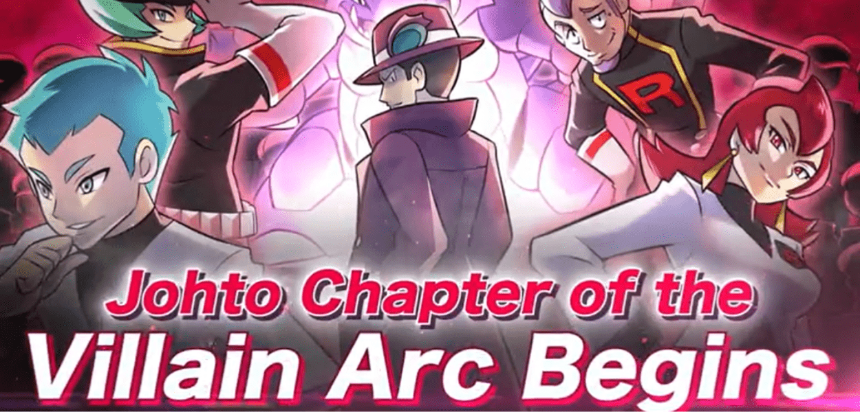 Pokémon Masters EX: iniziato l'evento Twitter Johto Villain Retweet Rally