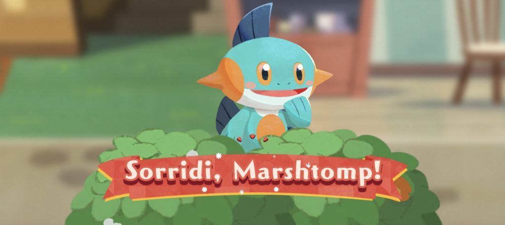 Pokémon Café ReMix Marshtomp