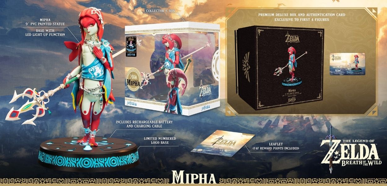 Mipha avrà presto una statuina ispirata a Zelda Breath of the Wild
