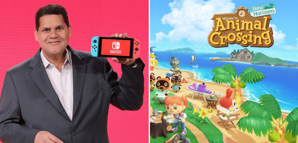 Reggie Fils Aimé Animal Crossing NFT