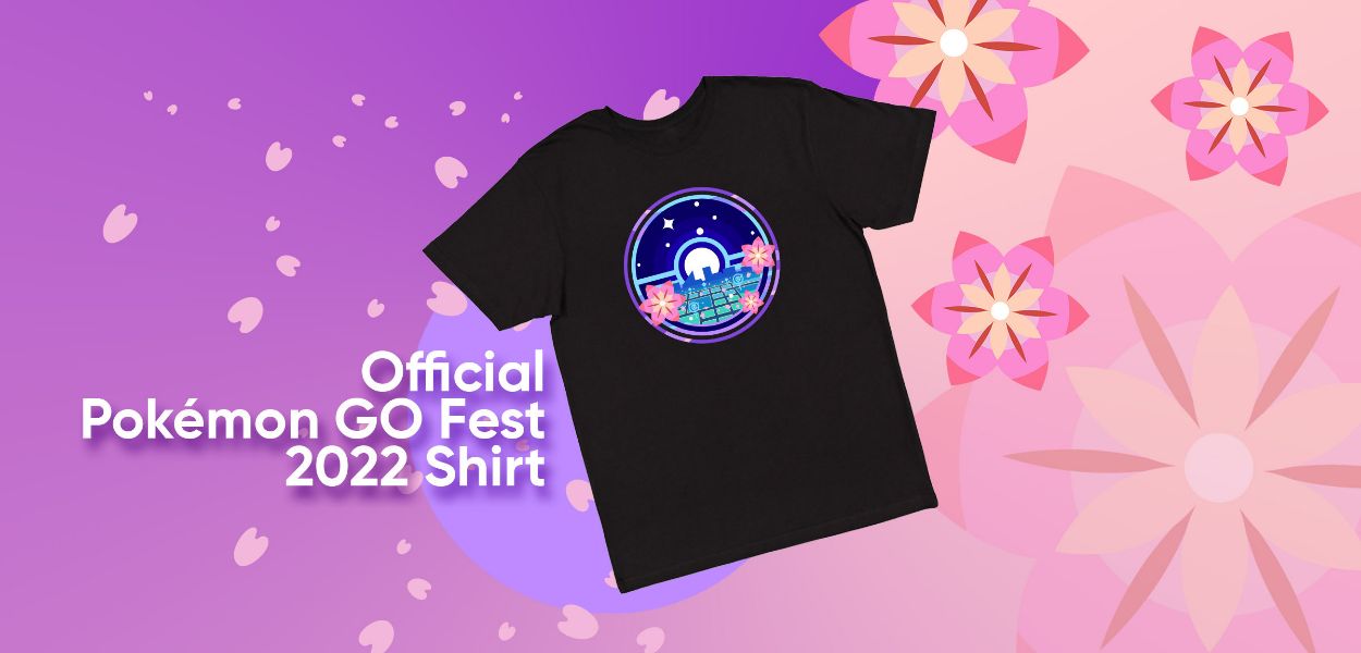 Niantic apre i preordini per la t-shirt esclusiva del Pokémon GO Fest 2022