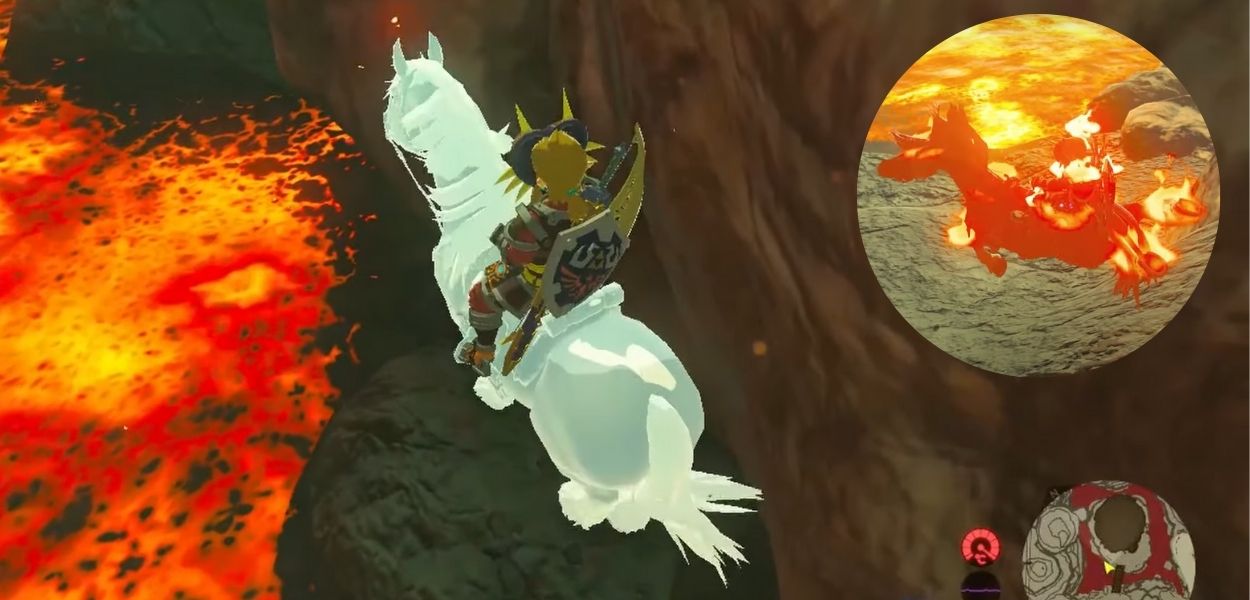 Scoperto un trucco per scalare Monte Morte a cavallo in Zelda: Breath of the Wild