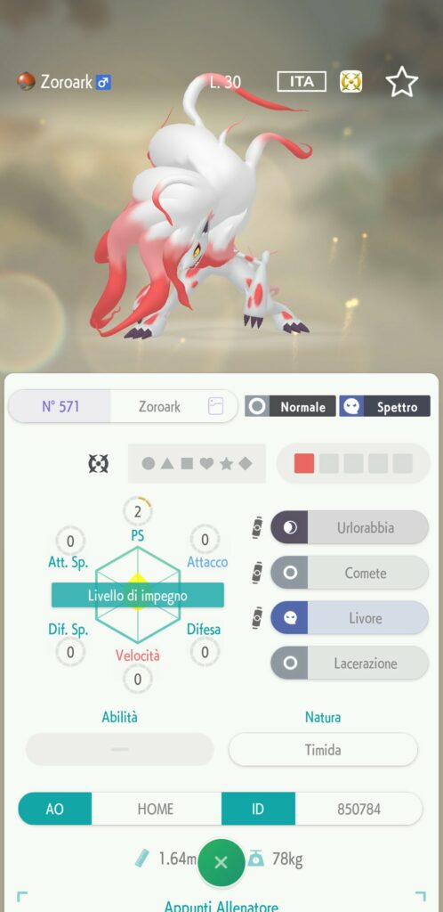 Zoroark di Hisui