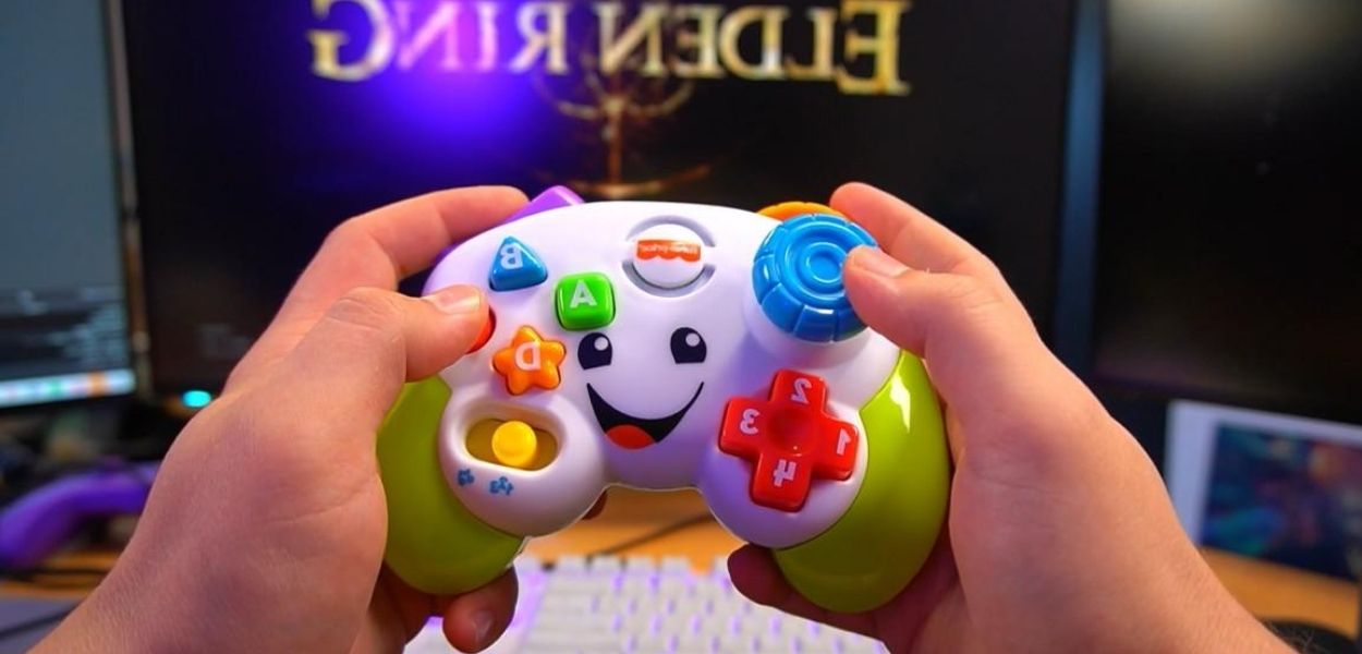 Giocare a Elden Ring con un controller Fisher Price? Un utente è riuscito nell'impresa