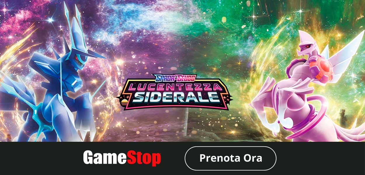GameStop apre i preordini dell'espansione Lucentezza Siderale