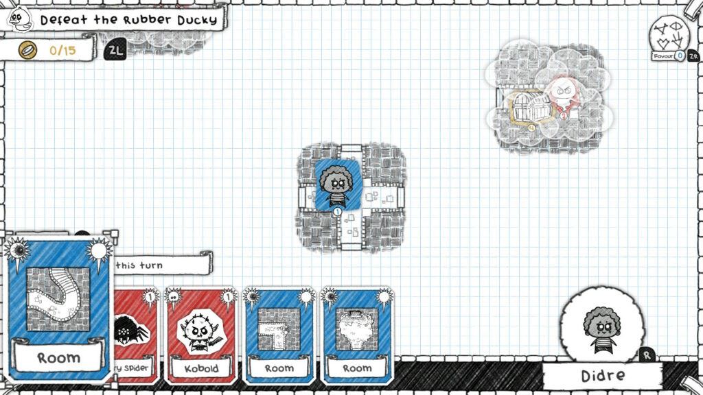 Guild of Dungeoneering, gameplay di un dungeon