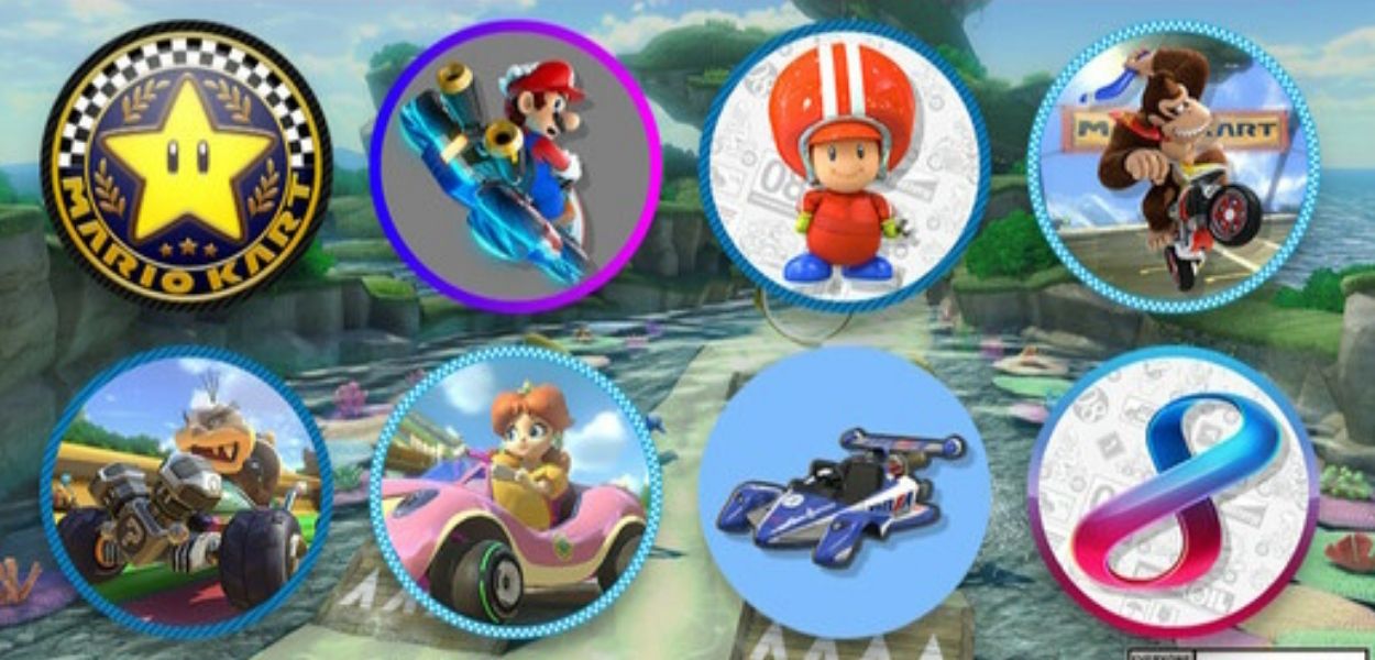 Ecco la terza ondata di icone di Mario Kart per Nintendo Switch Online