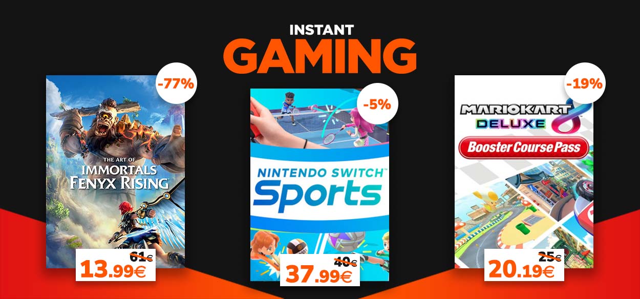 Instant Gaming: le migliori offerte Nintendo del mese di maggio