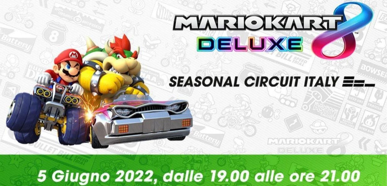 Fantastici premi in palio per la prima tappa del Seasonal Circuit Italy di Mario Kart